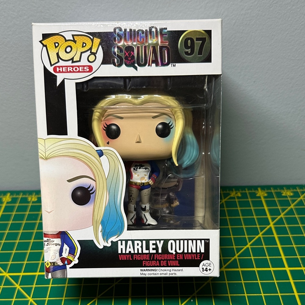 Funko Pop! Harley Quinn with Blonde and Red Accents